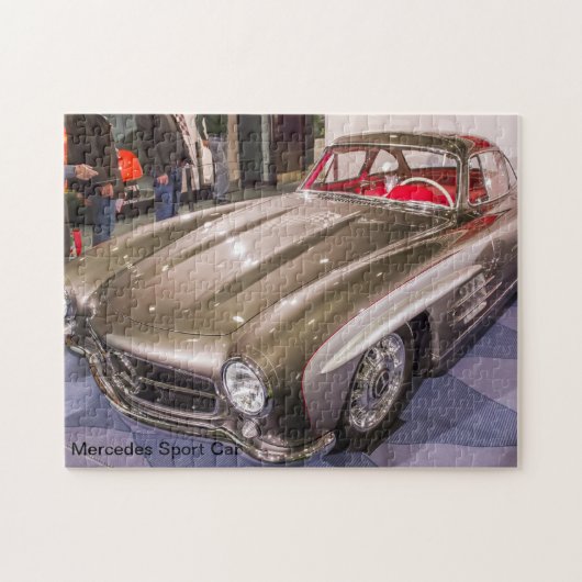 Klassieke auto's - Mercedes Sport auto Legpuzzel (Horizontaal)