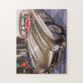 Klassieke auto's - Mercedes Sport auto Legpuzzel (Verticaal)