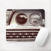 Klassieke auto's met automatische koplampen muismat (Met muis)