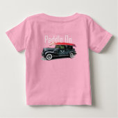 Klassieke auto's ontwerpen - Baby Fine Jersey T- (Achterkant)