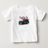 Klassieke auto's ontwerpen - Baby Fine Jersey T- (Voorkant)