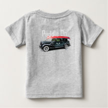 Klassieke auto's ontwerpen - Baby Fine Jersey T-