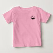 Klassieke auto's ontwerpen - Baby Fine Jersey T- (Voorkant)