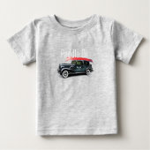 Klassieke auto's ontwerpen - Baby Fine Jersey T- (Voorkant)