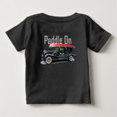 Klassieke auto's ontwerpen - Baby Fine Jersey T- (Achterkant)