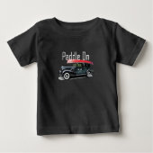Klassieke auto's ontwerpen - Baby Fine Jersey T- (Voorkant)