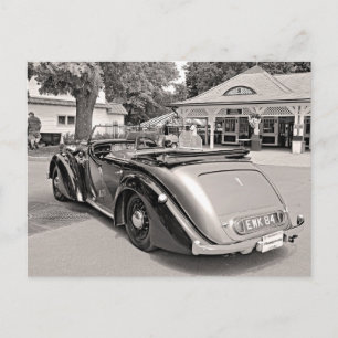 Klassieke auto's op Saratoga Briefkaart