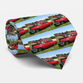 Klassieke auto's stropdas (Opgerold)