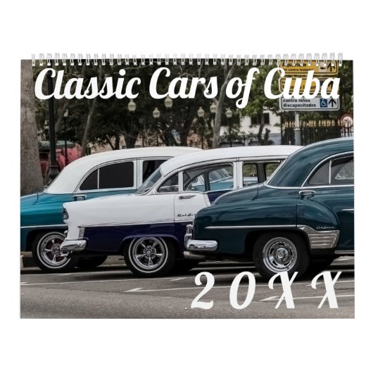 Klassieke auto's van Cuba 2 Agenda Kalender (Hoes)
