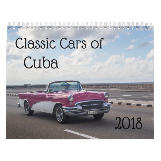 Klassieke auto's van cuba kalender (Hoes)