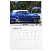 Klassieke auto's van Cuba Kalender (Feb 2026)