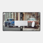 Klassieke auto's van Havana, Cuba Bureaumat (Keyboard & Muis)