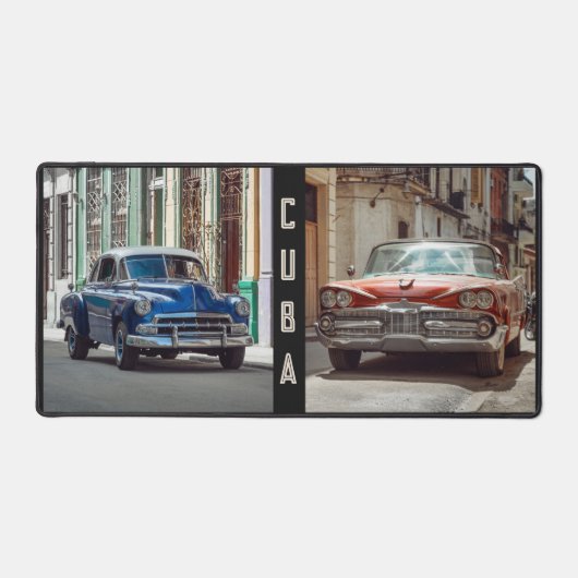 Klassieke auto's van Havana, Cuba Bureaumat (Voorkant)