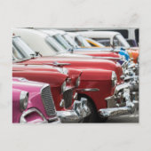 Klassieke auto's van het Briefkaart van de Rode Ri (Voorkant)