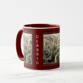 Klassieke auto's - Veteranenauto's - Vintage-auto Mok (Voorkant links)