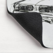 Klassieke autoschets IV Muismat (Hoek)