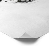 Klassieke autoschets IV Poster (Hoek)