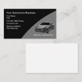 Klassieke Autothema Visitekaartjes (Voorkant / Achterkant)