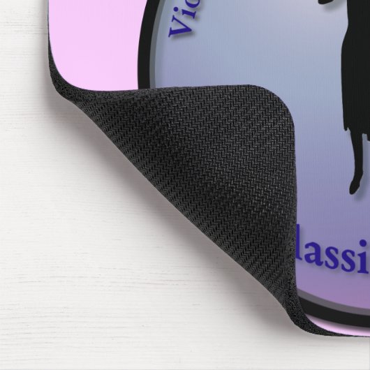 Klassieke avisles Mousepad Muismat (Hoek)