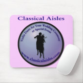 Klassieke avisles Mousepad Muismat (Met muis)