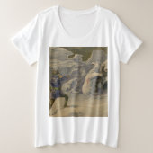 Klassieke avontuurlijk grote maat t-shirt (Design voorkant)