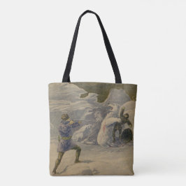 Klassieke avontuurlijk tote bag