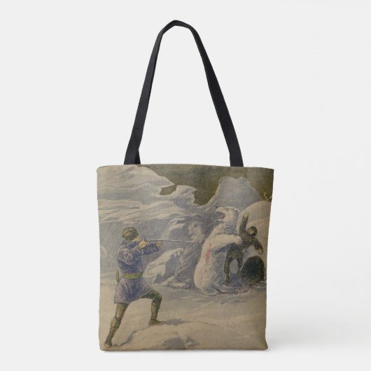 Klassieke avontuurlijk tote bag (Achterkant)