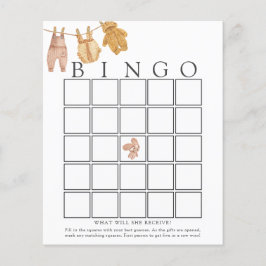 Klassieke Baby Bingo Game Kaart