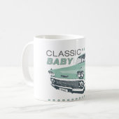 Klassieke Baby Groen Koffiemok (Voorkant links)