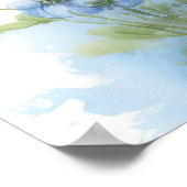 Klassieke baby jongen hert 2 poster (Hoek)