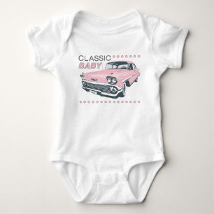 Klassieke Baby roze Romper