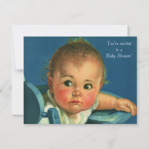 Klassieke baby, schattige jongen of meisje baby sh kaart