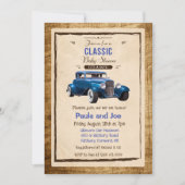 Klassieke  Baby shower uitnodiging (Voorkant)