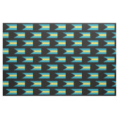 Klassieke Bahamaanse vlag Stof (Fat Quarter)