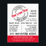 Klassieke balk & grill Logo, Pub/Brewery Advertere Flyer<br><div class="desc">Classic Bar & grill Logo,  Pub/Brewery Adverteren brochures door de Visitekaartje winkel.</div>