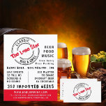 Klassieke balk & grill Logo, Pub/Brewery Advertere Flyer<br><div class="desc">Classic Bar & grill Logo,  Pub/Brewery Adverteren brochures door de Visitekaartje winkel.</div>