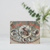 Klassieke Ballad van de verloren hare Briefkaart (Staand voorkant)