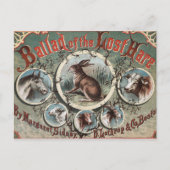 Klassieke Ballad van de verloren hare Briefkaart (Voorkant)