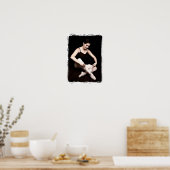 Klassieke Ballerina Print (Keuken)