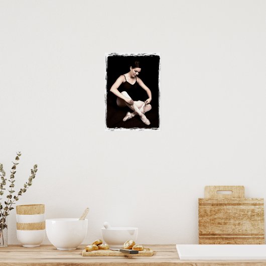 Klassieke Ballerina Print (Keuken)