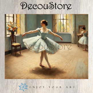 Klassieke Balletschool Decoupage Tissuepapier