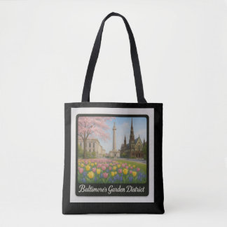 Klassieke Baltimore charme Tote Bag