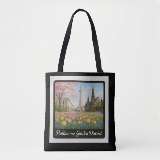 Klassieke Baltimore charme Tote Bag (Voorkant)