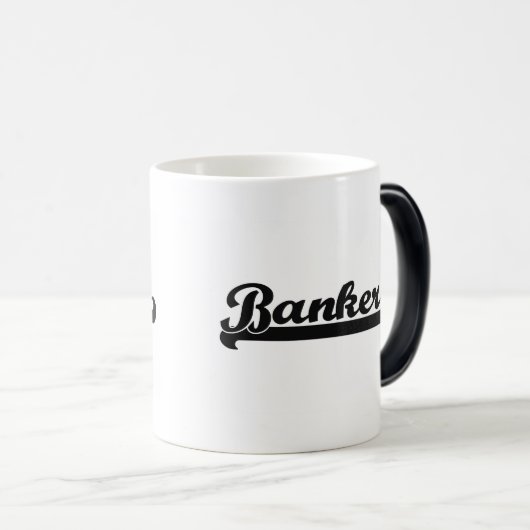 Klassieke bankenontwerp magische mok (Voorkant rechts)