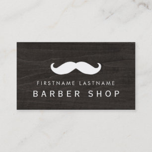 Klassieke Barber Mustache Visitekaartje
