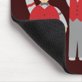 Klassieke Barbershop Kwartet Muismat (Hoek)