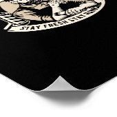 klassieke barbershop verblijf vers verblijf mooi poster (Hoek)