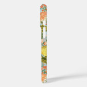 Klassieke barokke bloem fruit damast textiel Case-Mate iPhone case (Achterkant / Links)