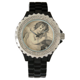 Klassieke baroque Angel Horloge
