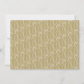 Klassieke Bars Monogram Modern 3 Multi Foto Bruilo Save The Date (Achterkant)